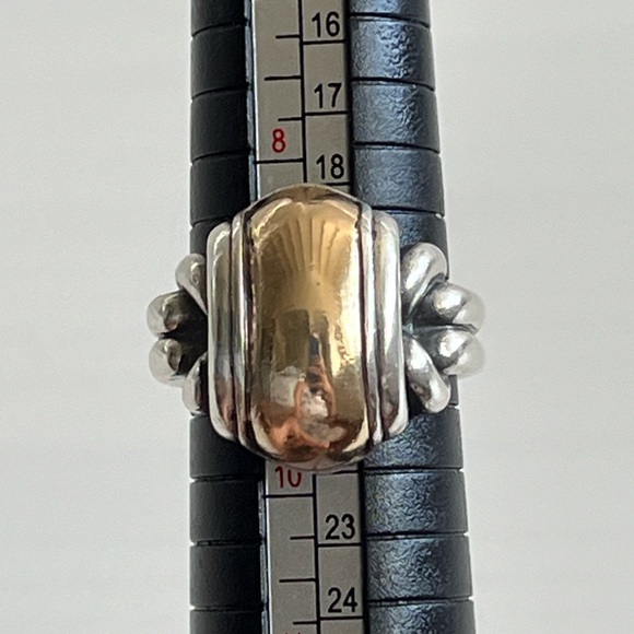 Bold!! Impressive!!! Retired james avery knotted dome ring - Picture 9 of 9